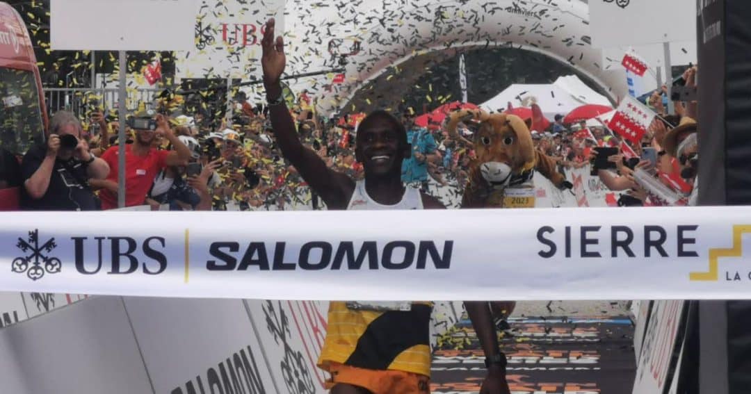 , Athlétisme: le Kényan Philemon Kiriago remporte la 50e édition de Sierre-Zinal