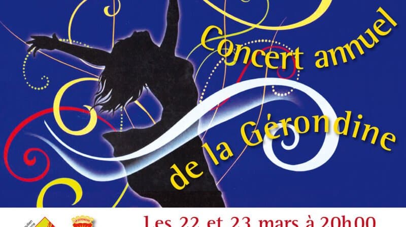 , Concerts annuels de l&rsquo;harmonie la Gérondine