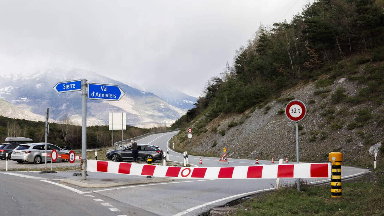 , Après un nouvel éboulement, le Val d’Anniviers a été coupé du monde samedi après-midi